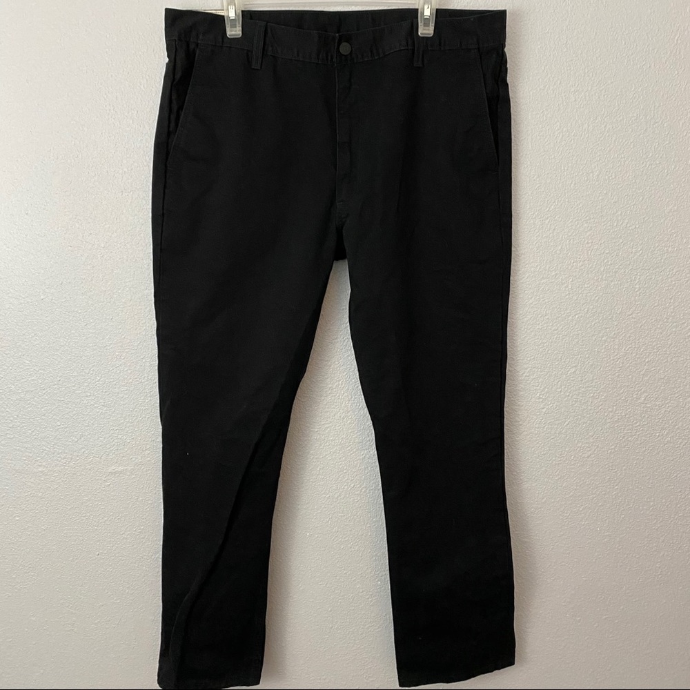 Levi’s Black Pants With Front Slash Pockets
